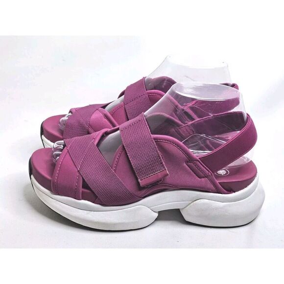 NURTURE Roam Pink Canyon Split Sole Sandals Platform Slingback Womens Size 7M - Picture 1 of 8
